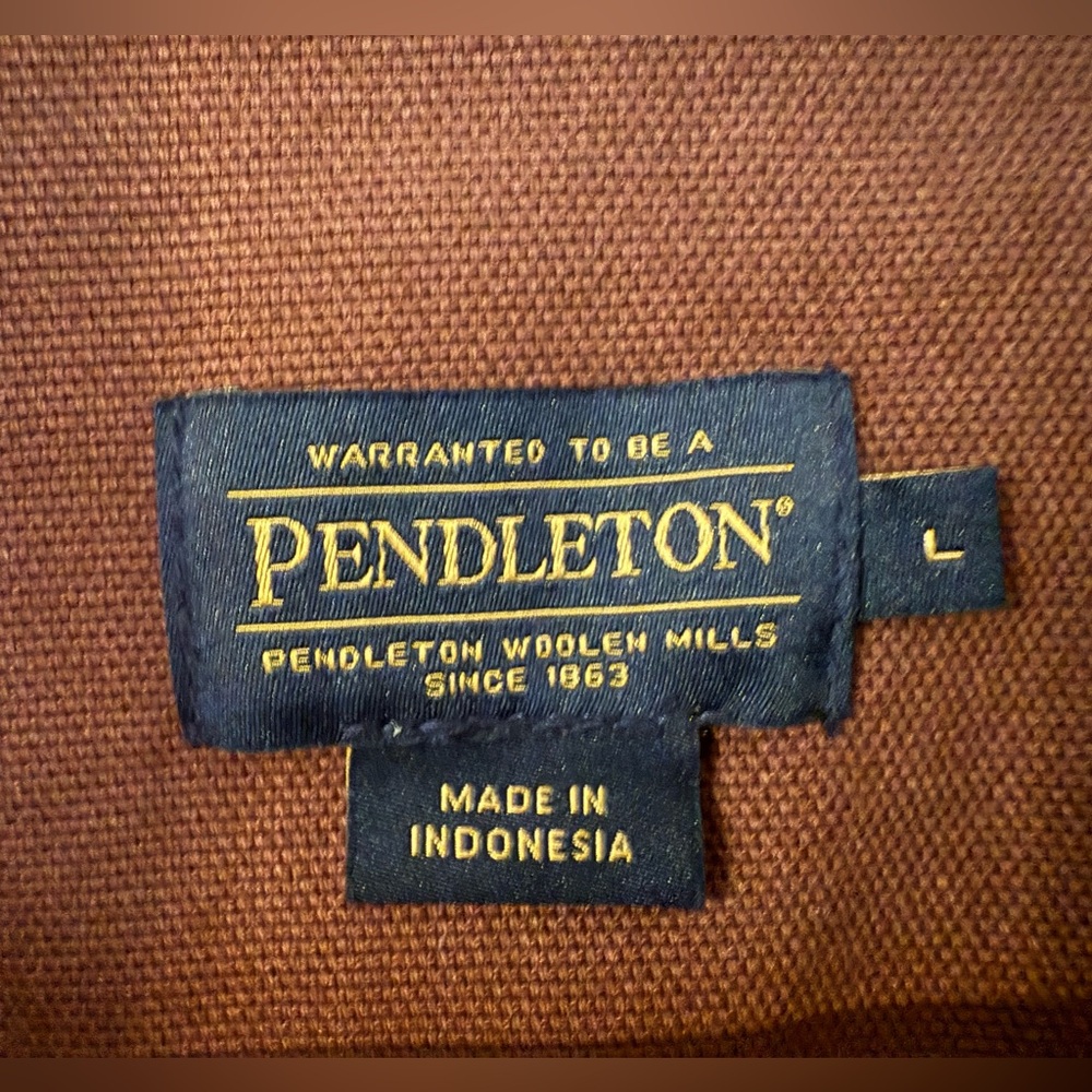 Pendleton Barn Chore Work Cotton Canvas Winter Co… - image 4